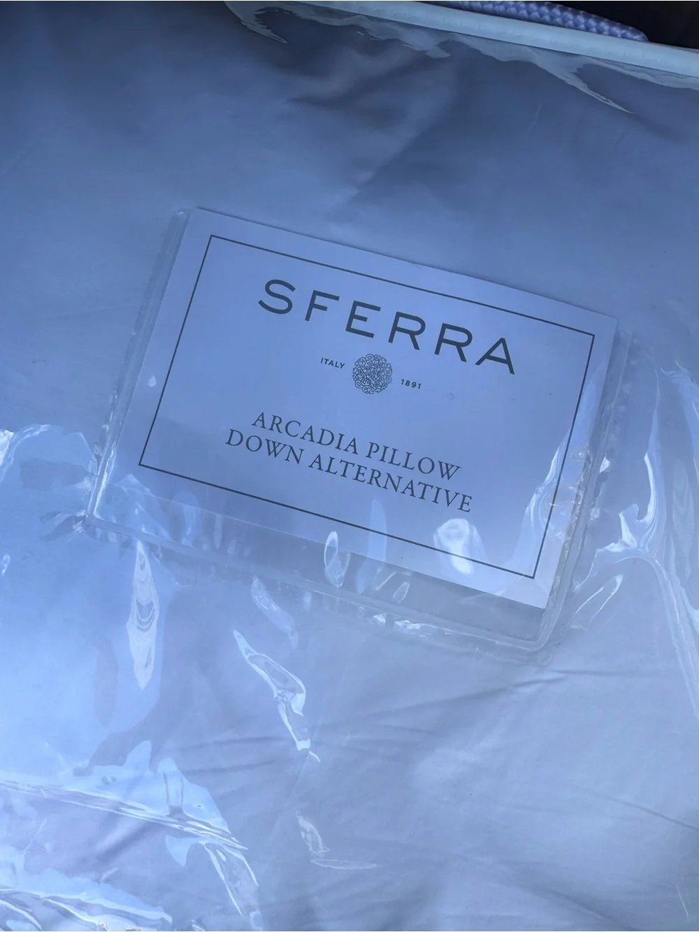 SFERRA pillows which